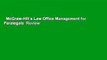 McGraw-Hill s Law Office Management for Paralegals  Review