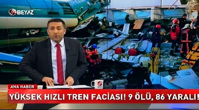 Ankara'da Yüksek Hızlı Tren kaza yaptı
