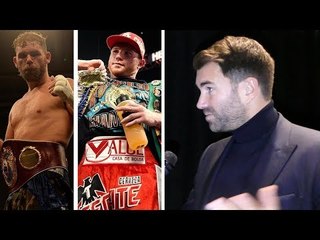 Eddie Hearn: We’ll NEVER KNOW TRUTH if Canelo & Billy Joe Saunders CHEATED!