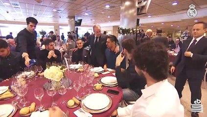 Comida de Navidad del Real Madrid 2018