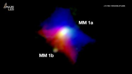 Oddball Young Star Seems to be Forming Like a Planet