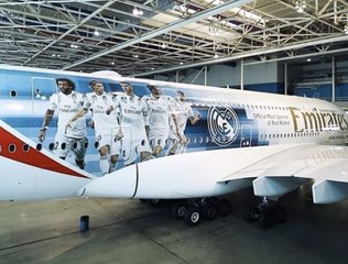 Voilà le nouvel avion A380 du Real Madrid - Vidéo Dailymotion