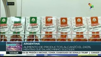 Argentinos sufren impacto de alza de precios en fiestas de fin de año