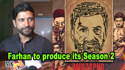 After success of Mirzapur, Farhan Akhtar to produce its Season 2
