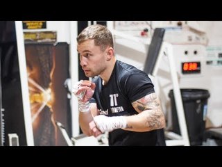 THE WARRINGTON WARM-UP: Carl Frampton training footage