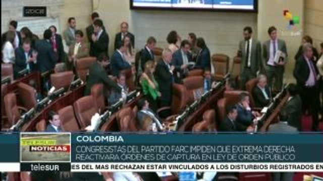 Colombia: rechazan reactivar órdenes de captura a exguerrilleros