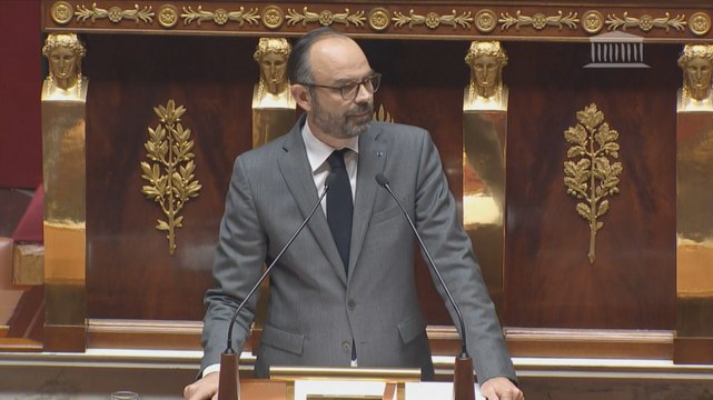 Motion de censure : déclaration d'Édouard Philippe devant l'Assemblée nationale