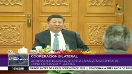 Ecuador se une a la iniciativa comercial china La Franja y la Ruta