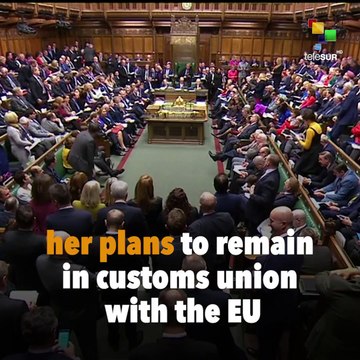 Theresa May Survives Vote Of Confidence