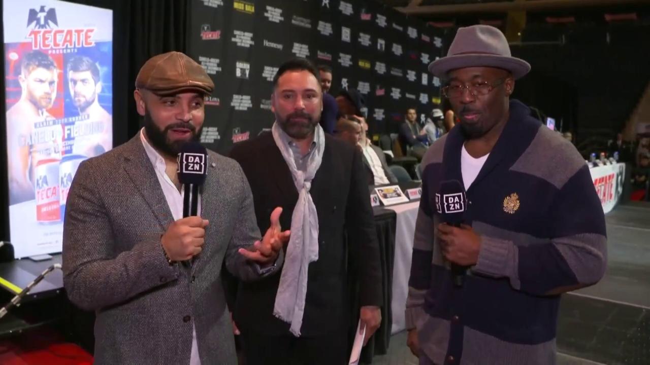 Oscar De La Hoya - Interview