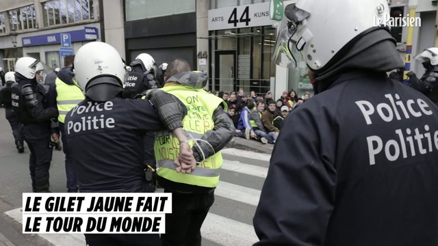 Irak, Allemagne, Belgique... le gilet jaune fait le tour du monde