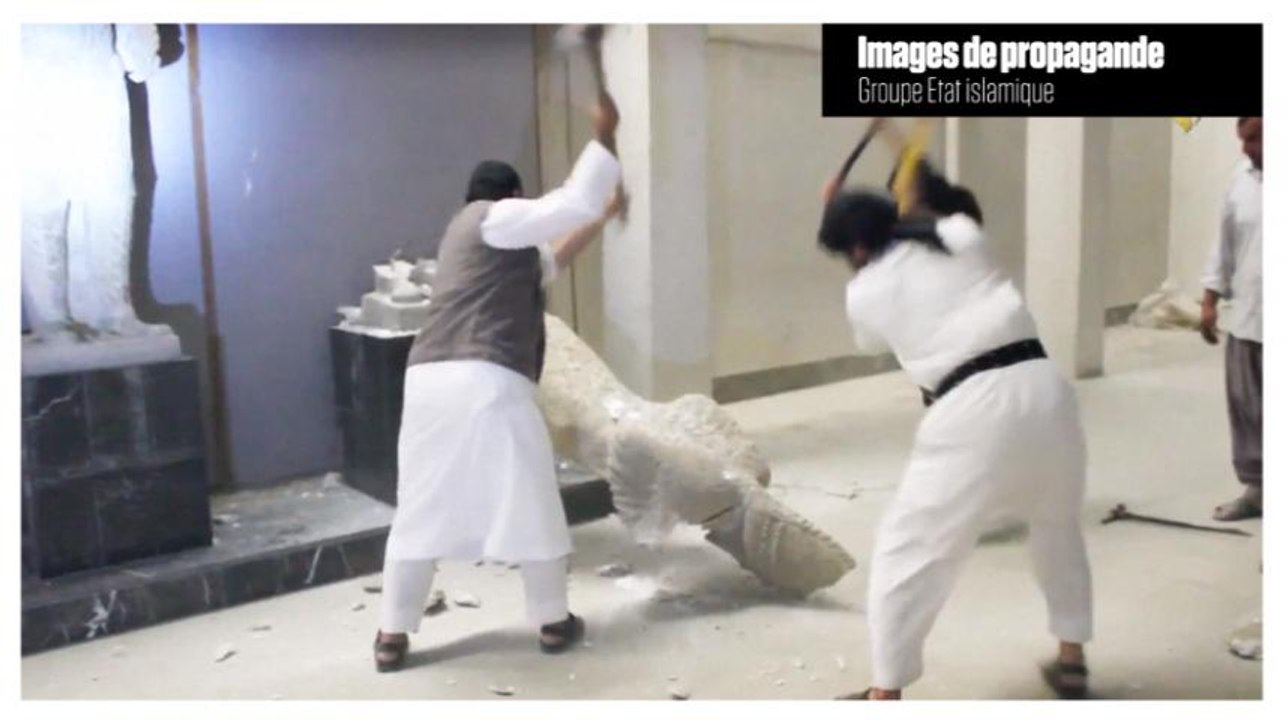 Irak : le groupe Etat islamique détruit des vestiges archéologiques