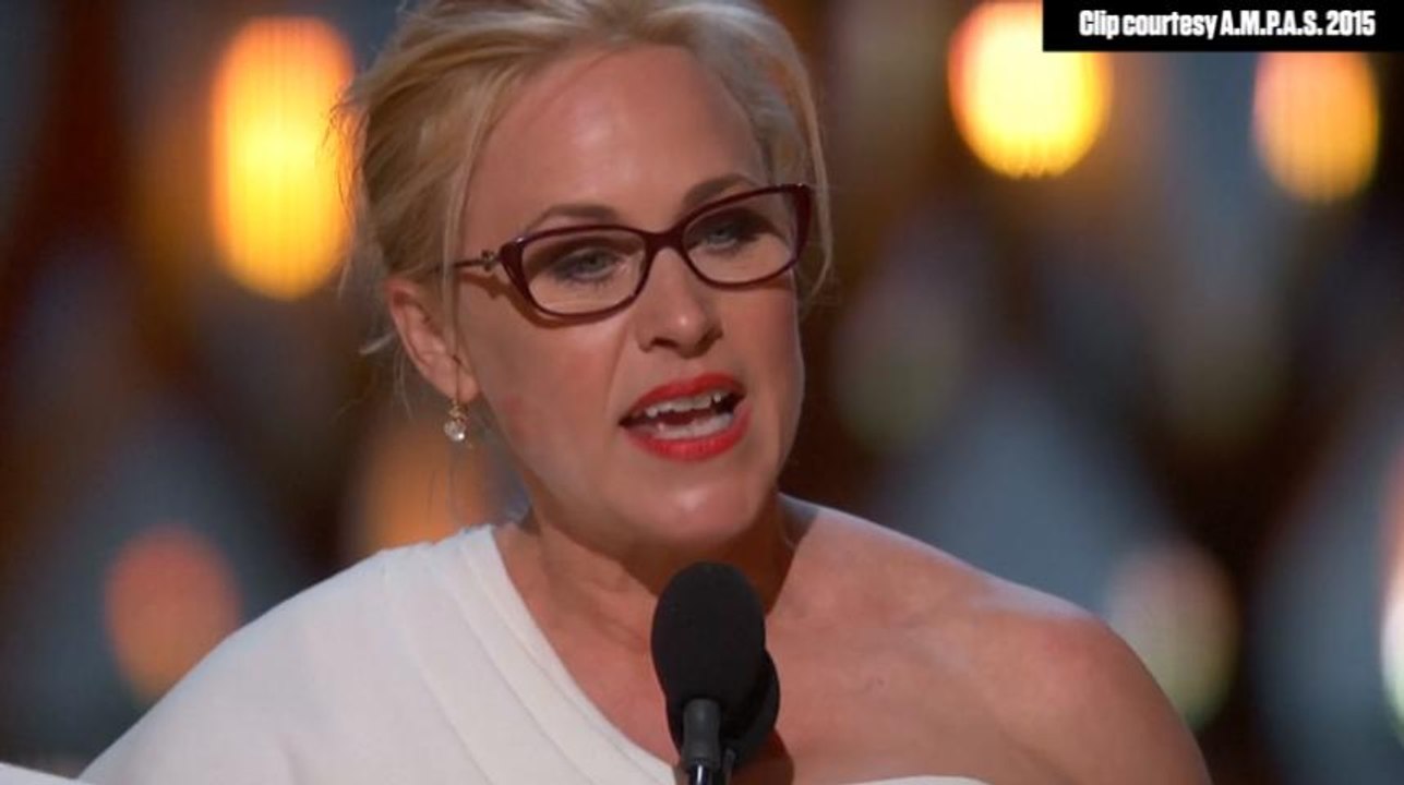 Patricia Arquette appelle à l'égalité des salaires ente hommes et femmes