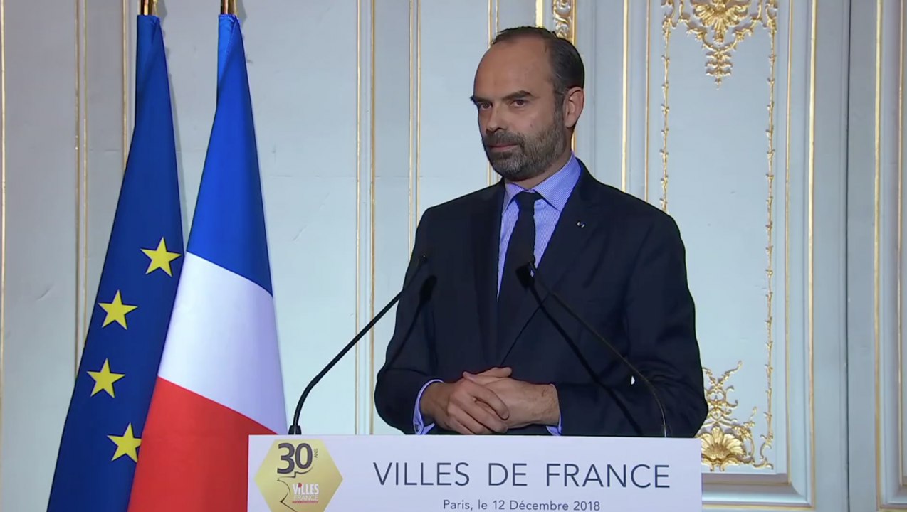 Intervention du Premier ministre à l'occasion des "30 ans de Villes de France"
