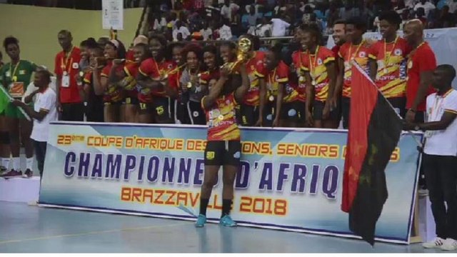 L’Angola s’adjuge la CAN dames de handball organisée à Brazzaville