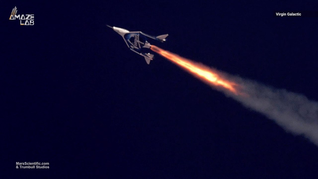 Virgin Galactic Reaches Edge of Space in Historic Test Flight
