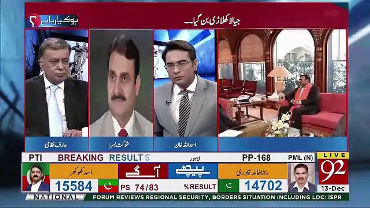 Apnay Peoples Party Chori Hai Ya Peoples Party Nay Apko Nikal Dia Hai-Asadullah Khan To Shaukat Basra