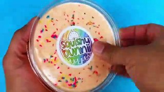 PEACH COTTON CANDY/MOST SATISFYNG VIDEO SLIME  (squishy bunnii)