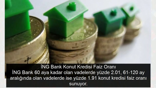 Konut kredisi faiz oranlarında yüzde 2'nin altındaki 5 banka