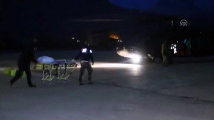 Askeri helikopter fenalaşan hasta için havalandı - AĞRI