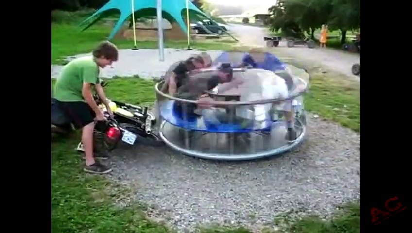 MERRY-GO-ROUND | SCOOTER CAROUSEL FAIL COMPILATION **WARNING