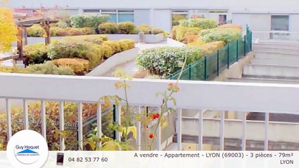 A vendre - Appartement - LYON (69003) - 3 pièces - 79m²