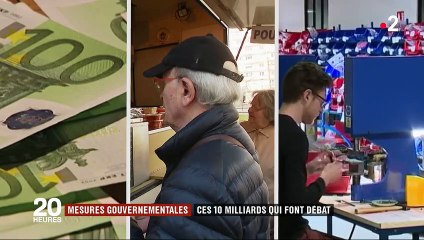 Mesures gouvernementales : ces 10 milliards d'euros qui font débat