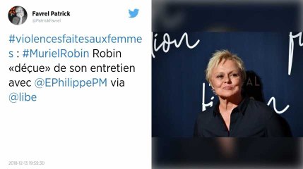 Violences faites aux femmes : reçue à Matignon, Muriel Robin en ressort « déçue »