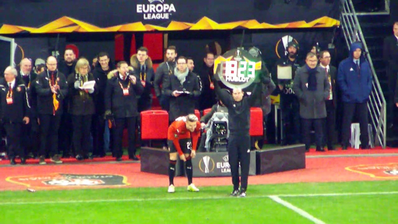 13/12/18 : SRFC-FKA : changement Ben Arfa / Hunou (90')