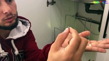 Dolap İçi Raylı Çöp Kovası Montajı