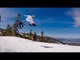 Incredible Snowboarding Couple Performs Tricks Around Lake Tahoe