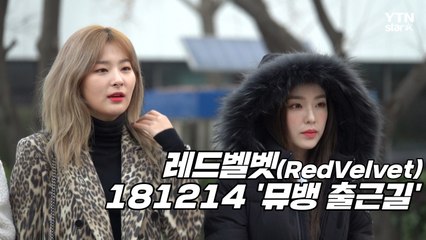 [Y영상] 레드벨벳, ‘추위 잊게 하는 청순 여신’ (뮤직뱅크 출근길) / YTN
