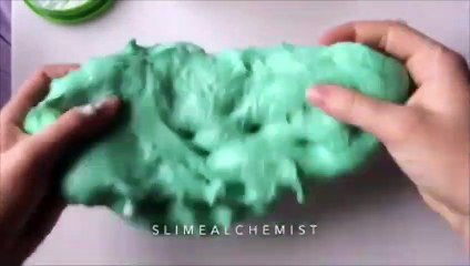 Crunchy | Clear | Flubber | Fluffy | Edible | Glitter Satisfying Slime ASMR #21