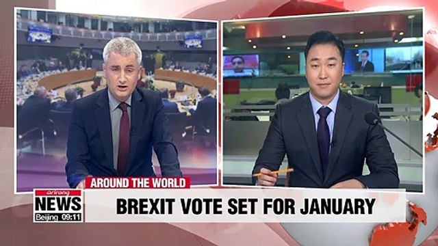 Parliamentary vote on Brexit deal set for January: London