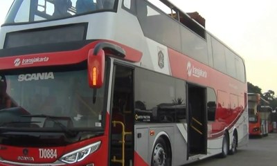 Pawai Kemenangan Persija, PT Transjakarta Siapkan Bus Tingkat