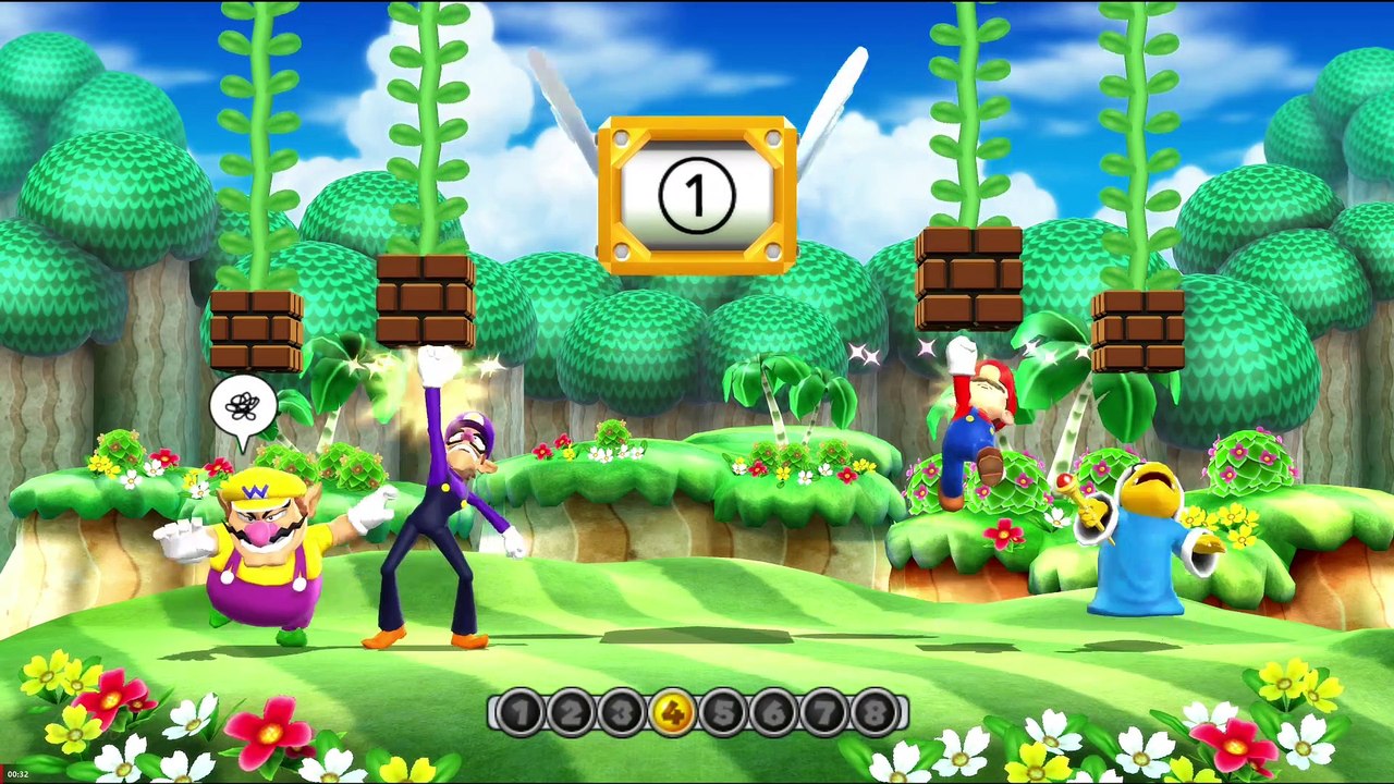 Mario Party 9 All Lucky Minigames Gameplay