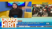 Unang Hirit: Bakit nga ba bawal ang mga 'Angkas' motorcyle? | Kapuso Sa Batas