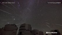 Stargazers brace the Geminid Meteor Shower peak