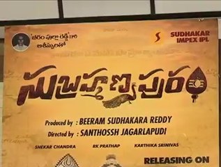Subramaniapuram Movie Success Meet  Sumanth ,Eesha Rebba