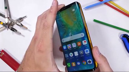 Mate 20 Pro Durability Test! - The Back is Different...