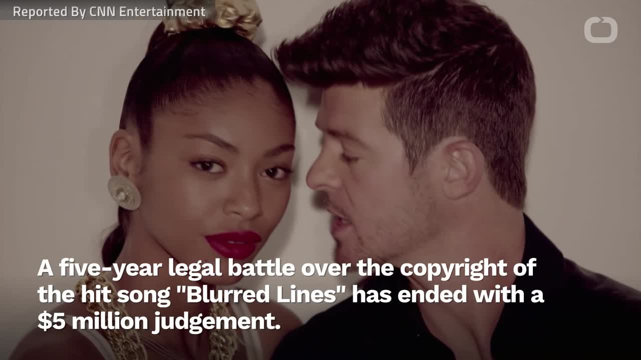 'Blurred Lines' Suit Against Robin Thicke, Pharrell Ends In $5 Million Judgment