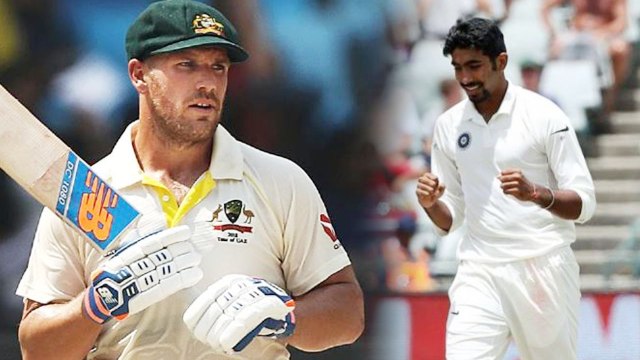 India vs Australia 2nd Test: Jasprit Bumrah gets Aaron Finch at 50| वनइंडिया हिंदी