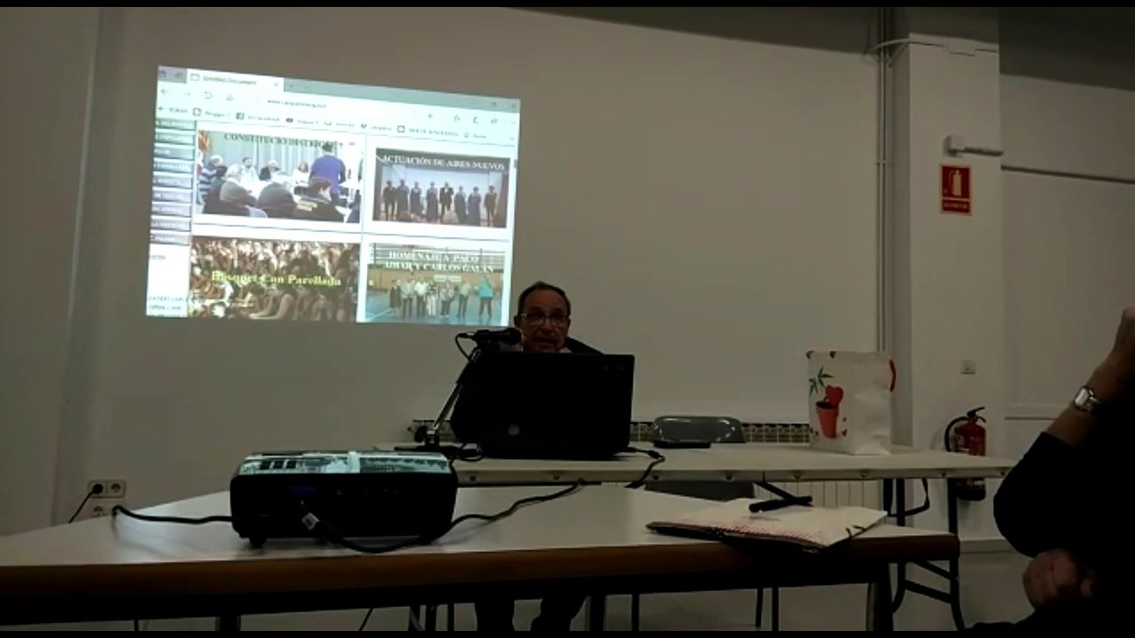 Conferencia 50 años de Can Parellada a través de Internet