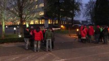 Grève à Mons : mobilisation devant le Delta Hainaut