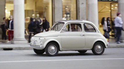 Fiat 500 F on Display at MoMA 🚗