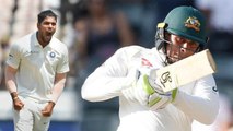 India vs Australia 2nd Test: Umesh Yadav dismissed Usman Khawaja for 5| वनइंडिया हिंदी