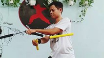 [N] CÔN XỐP LÕI NHỰA, DÂY DÙ. #Kanshop côn nhị khúc. #Nunchaku shop