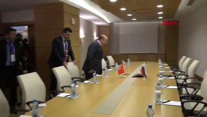 Dha Dış - Dışişleri Bakanı Çavuşoğlu, Rus Mevkidaşı Lavrov ile Görüştü