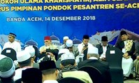 Presiden Jokowi Bertemu Ulama & Pemimpin Pondok Pesantren Bahas RUU Ponpes