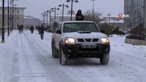 Sivas'ta 144 Köy Yolu Yoğun Kar Yağışı Nedeniyle Ulaşıma Kapandı